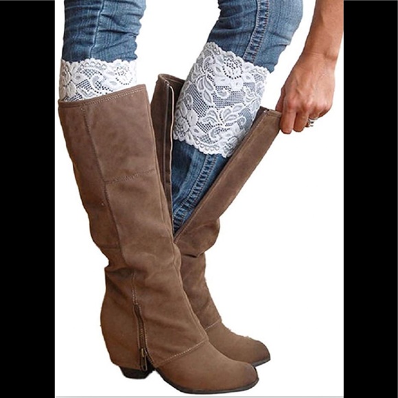 Lace Boot Cuff - Picture 1 of 5